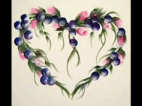 Paint Rosebuds and Fruit by Mary