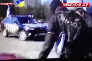 9 марта 2014. Харьков. В Харькове евромайдановцы напали на участников пророссийского митинга