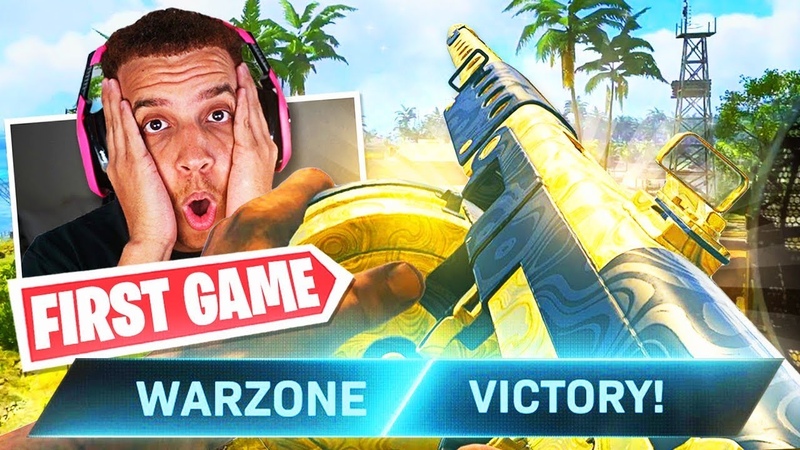 My FIRST GAME on Warzone Pacific Map ( NEW Caldera