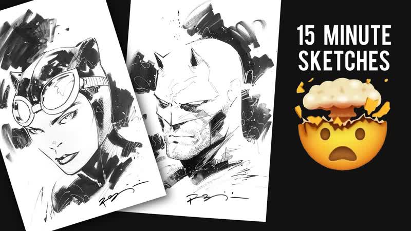Sketching Superheroes FAST with DC, Marvel Comic
